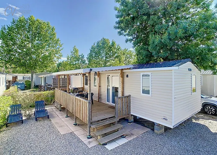 Mobil-home Vi 12 A - La Carabasse - Siblu Avec Piscine Payante Vias